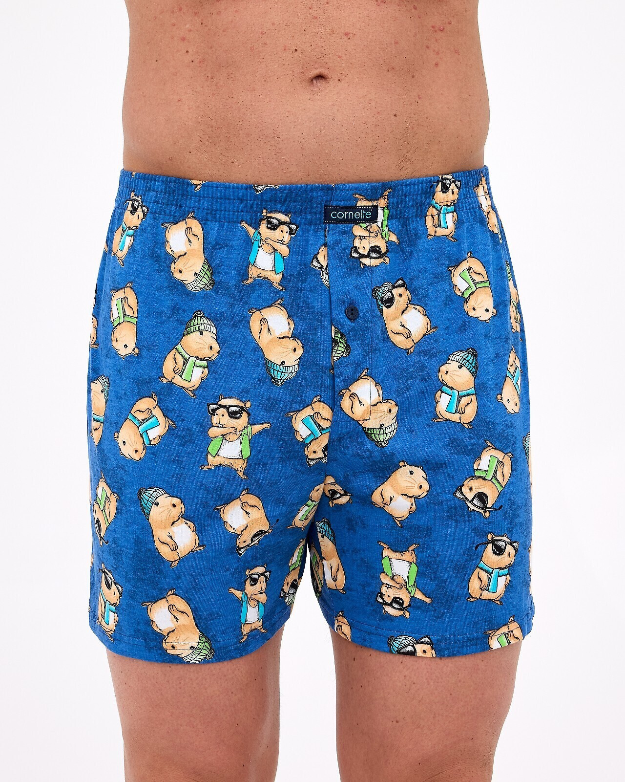 Boxerky Cornette Classic 011/178 3XL-5XL džínovina 3xl