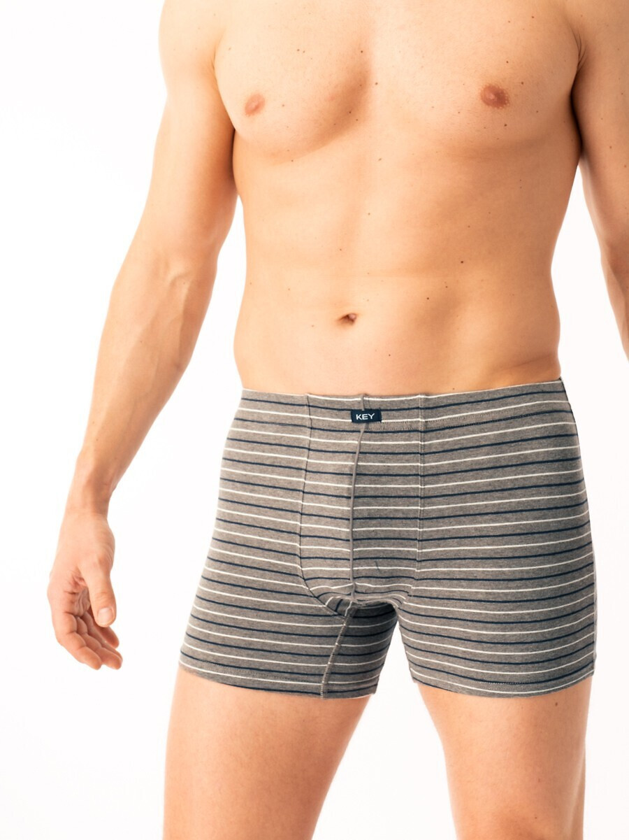 Boxerky Key MXH 311 B25 M-2XL hnědá M