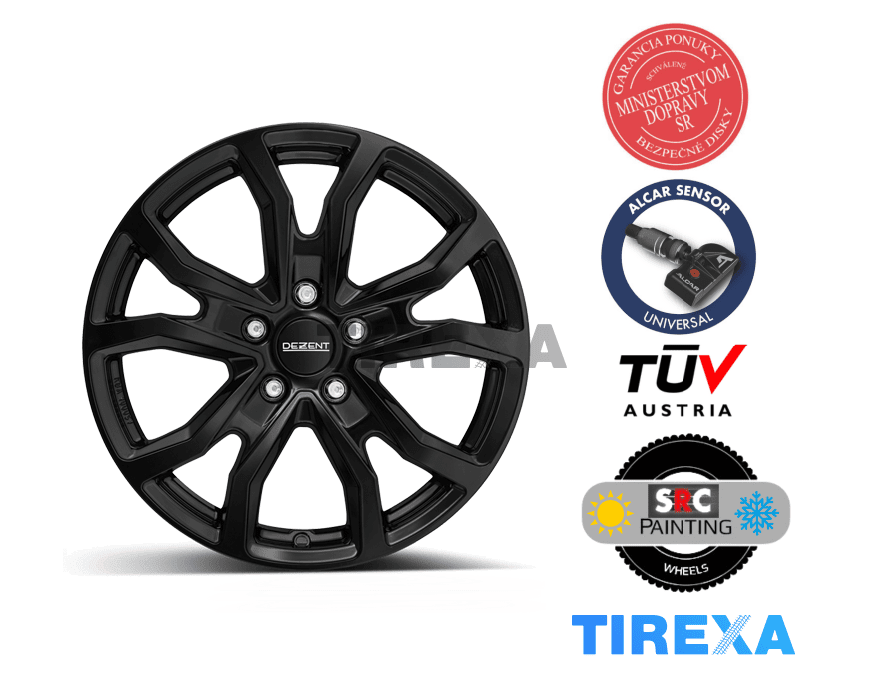 Dezent TV-Trailer black 6.5x17 5x112 ET30.05