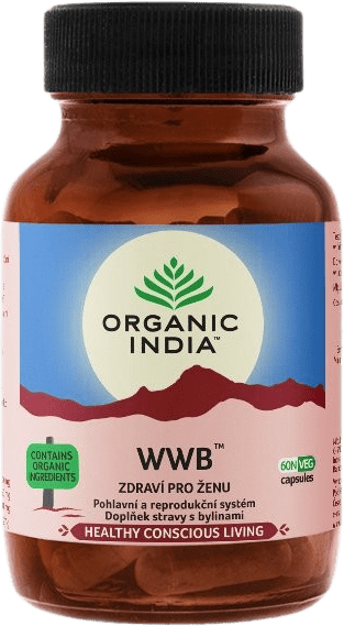 ORGANIC INDIA Zdravie pre ženu bio 60 kapsúl