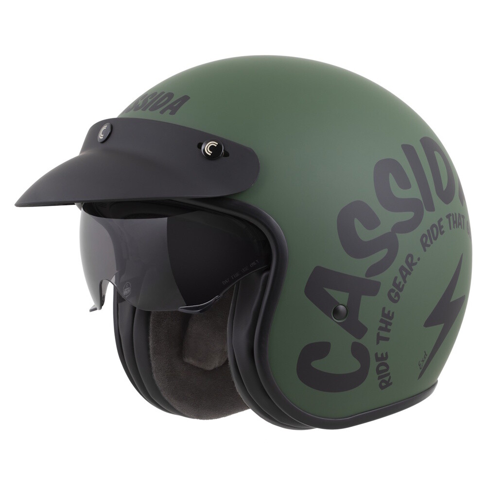 Cassida Oxygen Gear 2.0 zelená matná/černá XS (53-54)