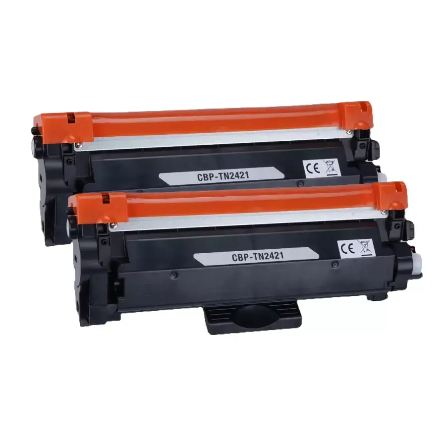 Starink kompatibilný toner Brother TN-2421, TN2421, vlastný patent, s čipom (Čierny) 2-PACK