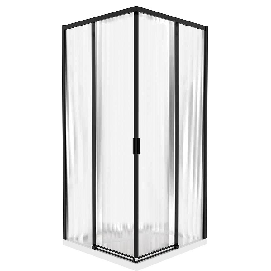 Sprchový kút štvorcový Eter 90x90x190 black