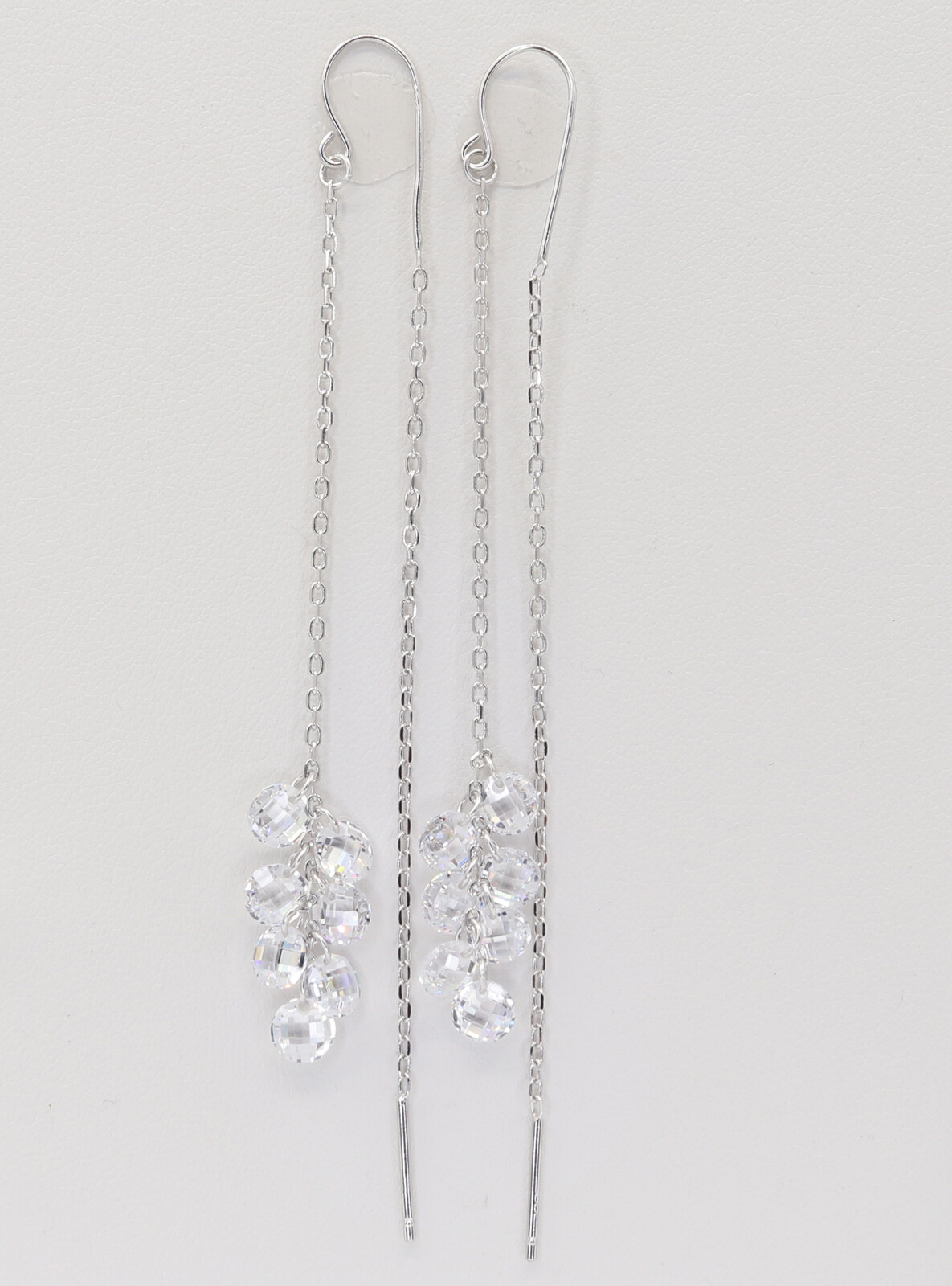 Strieborné náušnice 113536