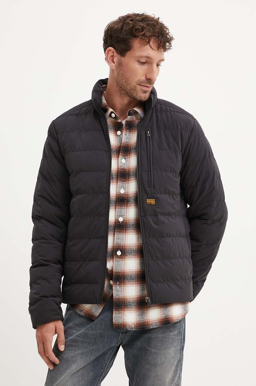 Bunda G-Star pánska, čierna farba, prechodná, D24276-D518