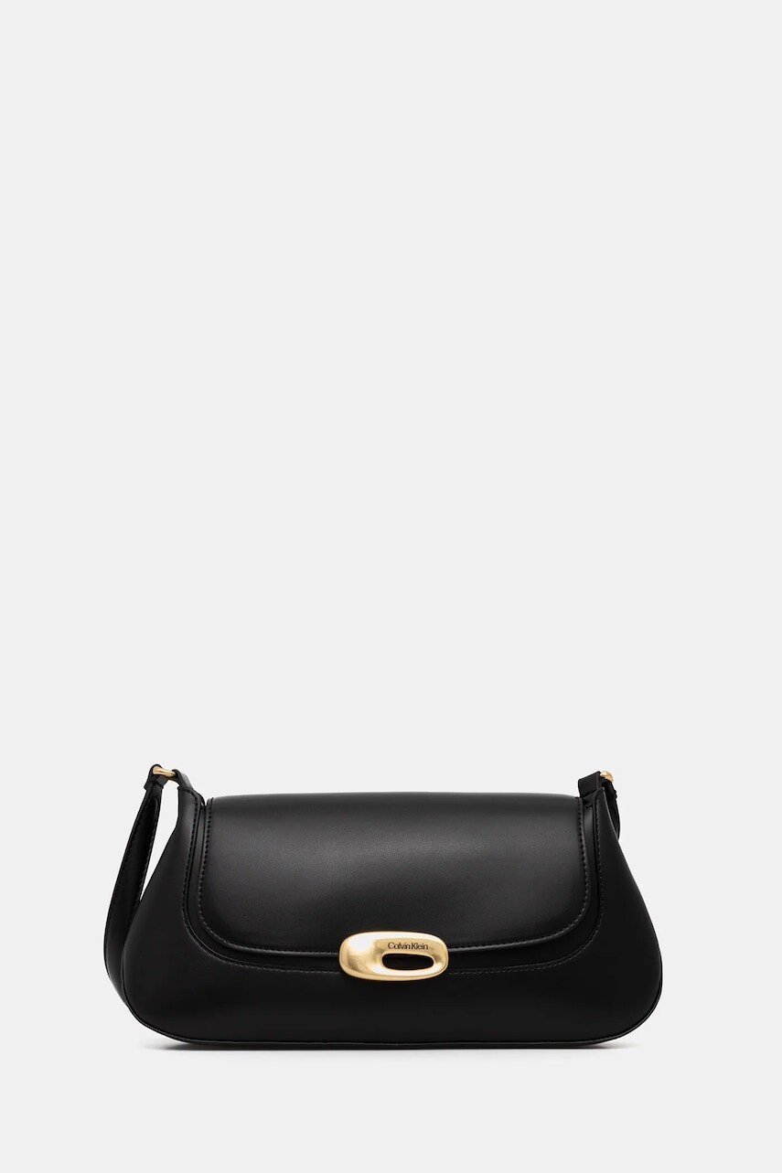 Kabelka Calvin Klein čierna farba, LV04F3146G