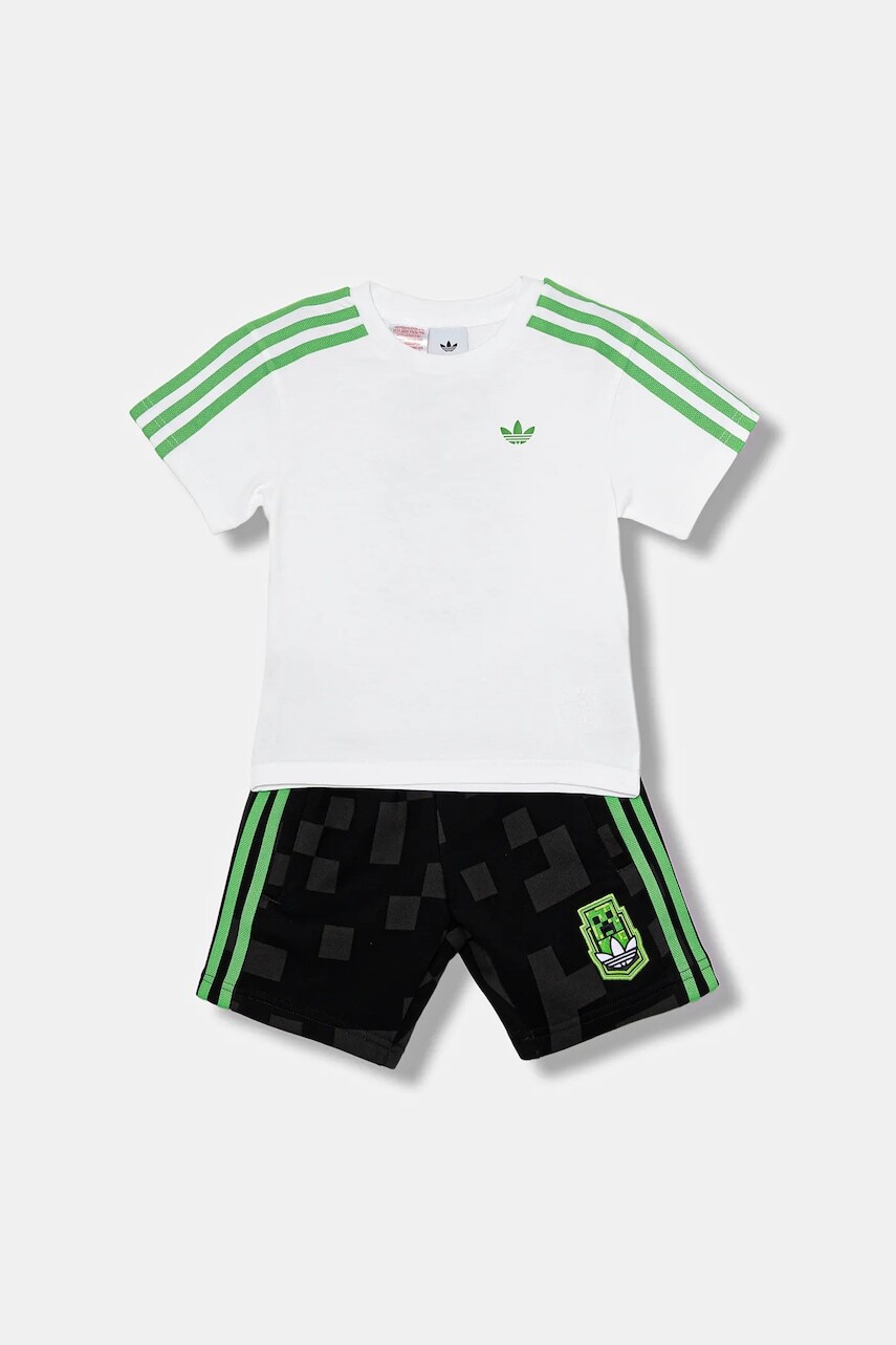 Detská súprava adidas Originals biela farba, KD9821