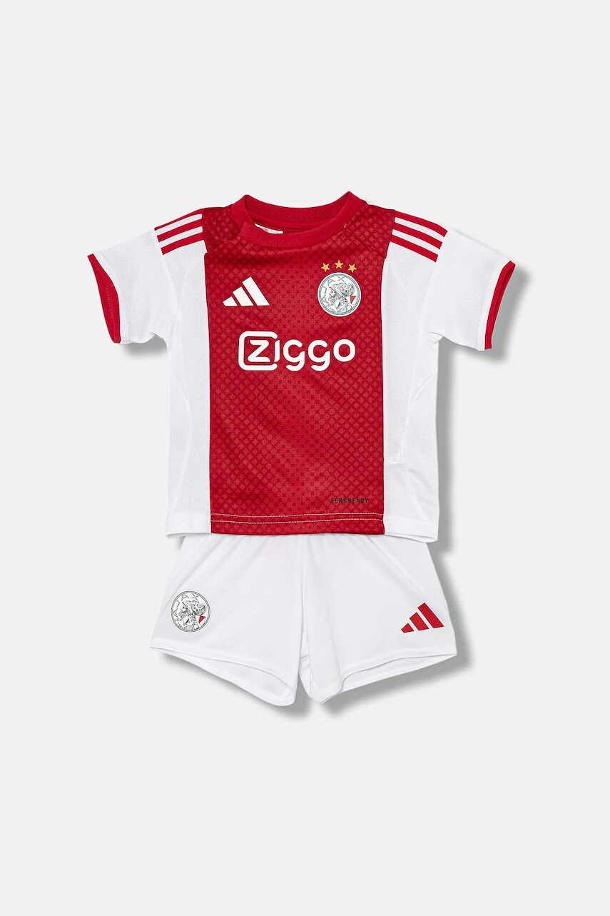 Sada pre bábätká adidas Performance AJAX biela farba, JI9575