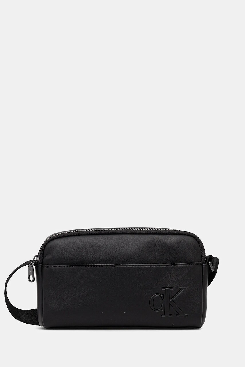 Malá taška Calvin Klein čierna farba, LV04D3247G