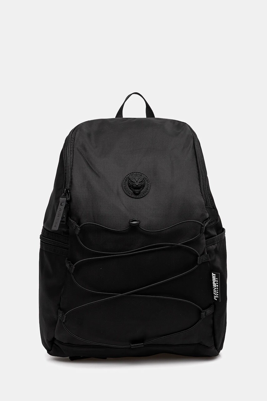 Ruksak PLEIN SPORT dámsky, čierna farba, veľký, jednofarebný, PAEA UBA0125 STE003N