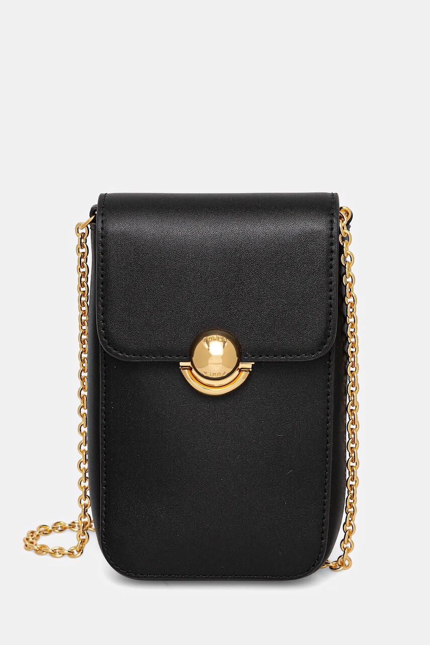 Kožená kabelka Furla čierna farba, WE00802.BX3104.O6000