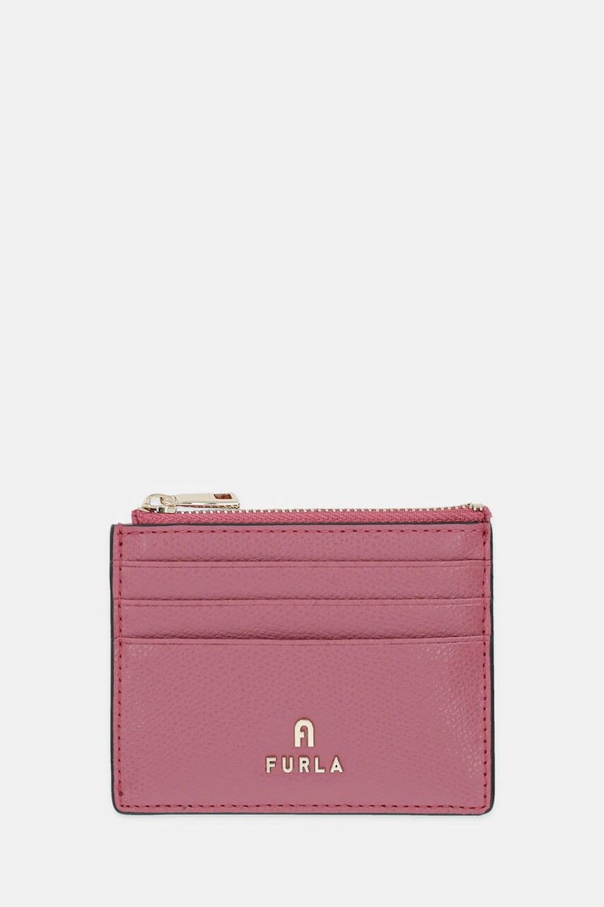 Kožená peňaženka Furla ružová farba, WP00388.ARE000.4147S