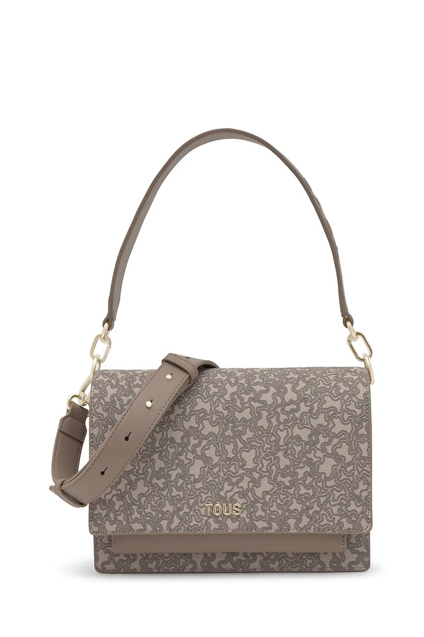 Kabelka Tous KAOS MINI LINES šedá farba, 2002183344
