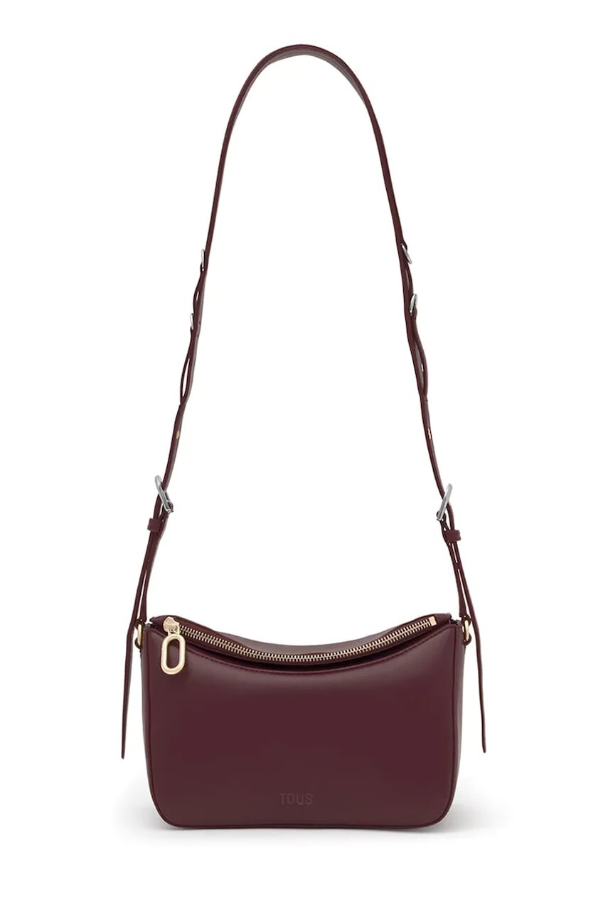 Kabelka Tous CITY bordová farba, 2002302921