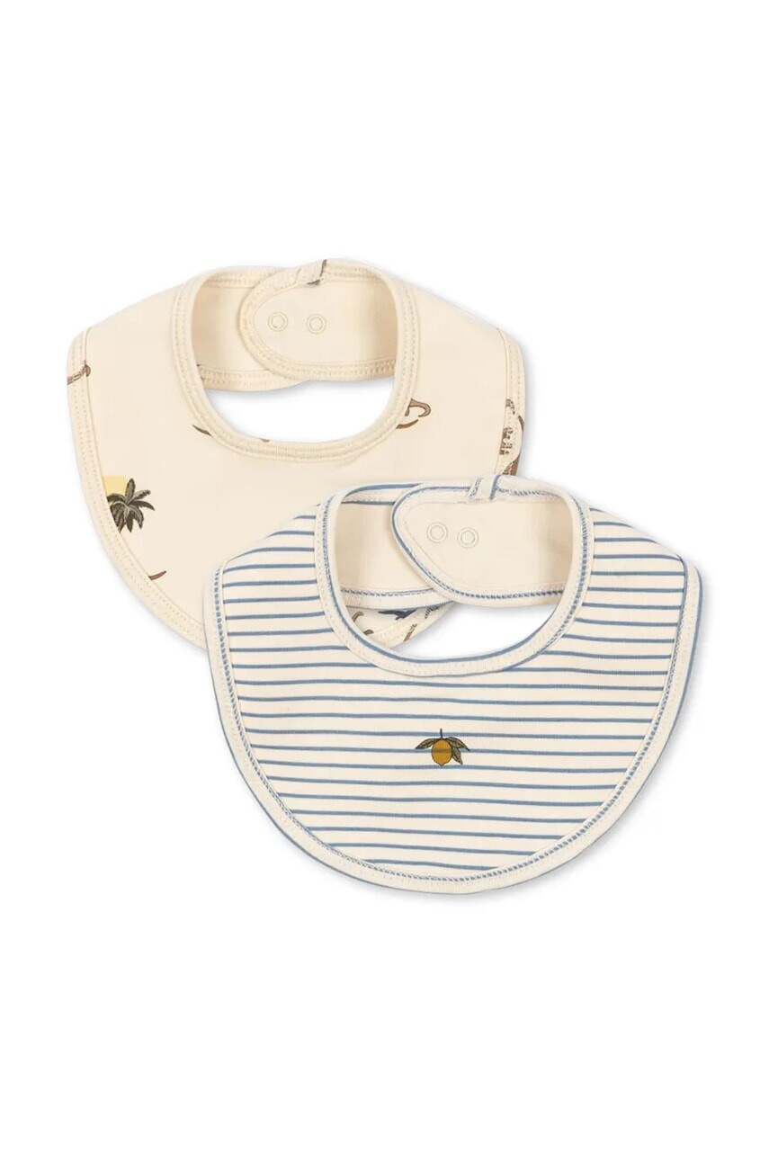 Detský podbradník Konges Sløjd BASIC 2 PACK BIB 2-pak KS103692