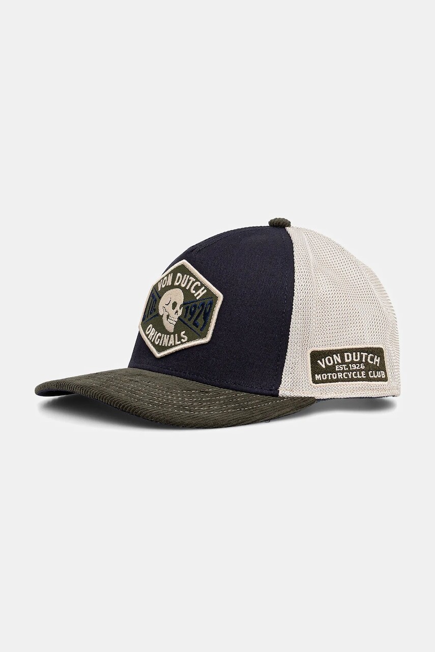 Šiltovka Von Dutch béžová farba, VD.1.CT.SEM