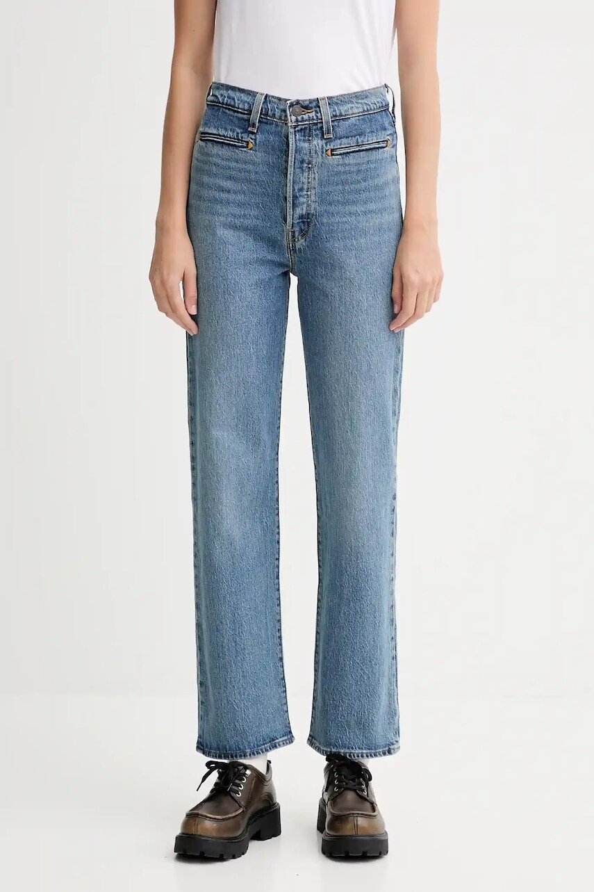 Rifle Levi's RIBCAGE FL WESTERN vysoký pás, 001UT