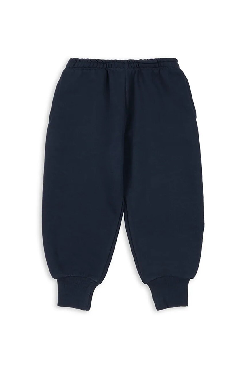 Detské nohavice Konges Sløjd LOUPY LOU SWEAT PANTS OCS tmavomodrá farba, jednofarebná, KS103873