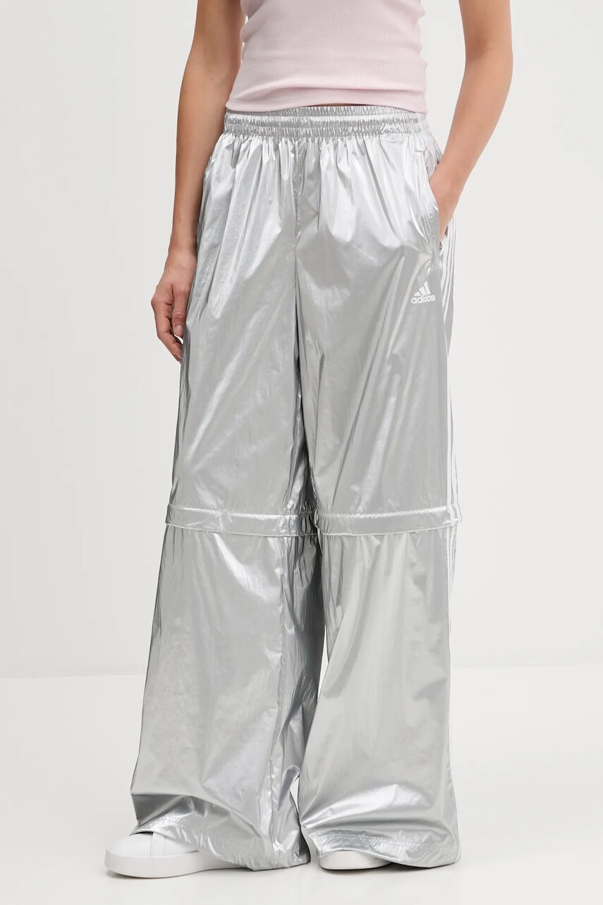 Tepláky adidas Originals Ovzd Trackpants strieborná farba, jednofarebná, KE9785