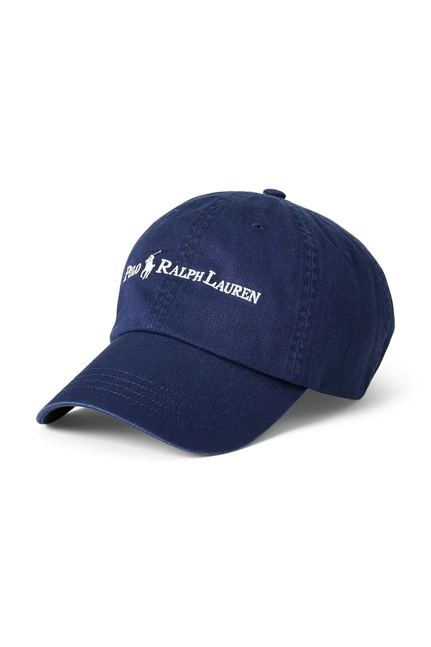 Bavlnená šiltovka Polo Ralph Lauren Sport Cap tmavomodrá farba, jednofarebná, 710958055