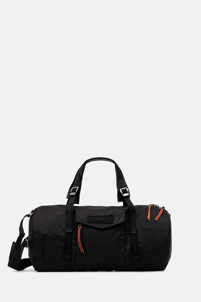 Cestovná taška Napapijri H-Morra Duf čierna farba, NP0A4IGA9411