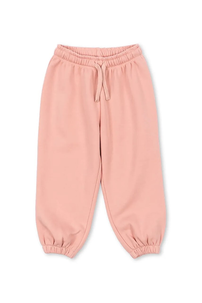 Detské nohavice Konges Sløjd LOU SWEAT PANTS OCS ružová farba, jednofarebné, KS103867