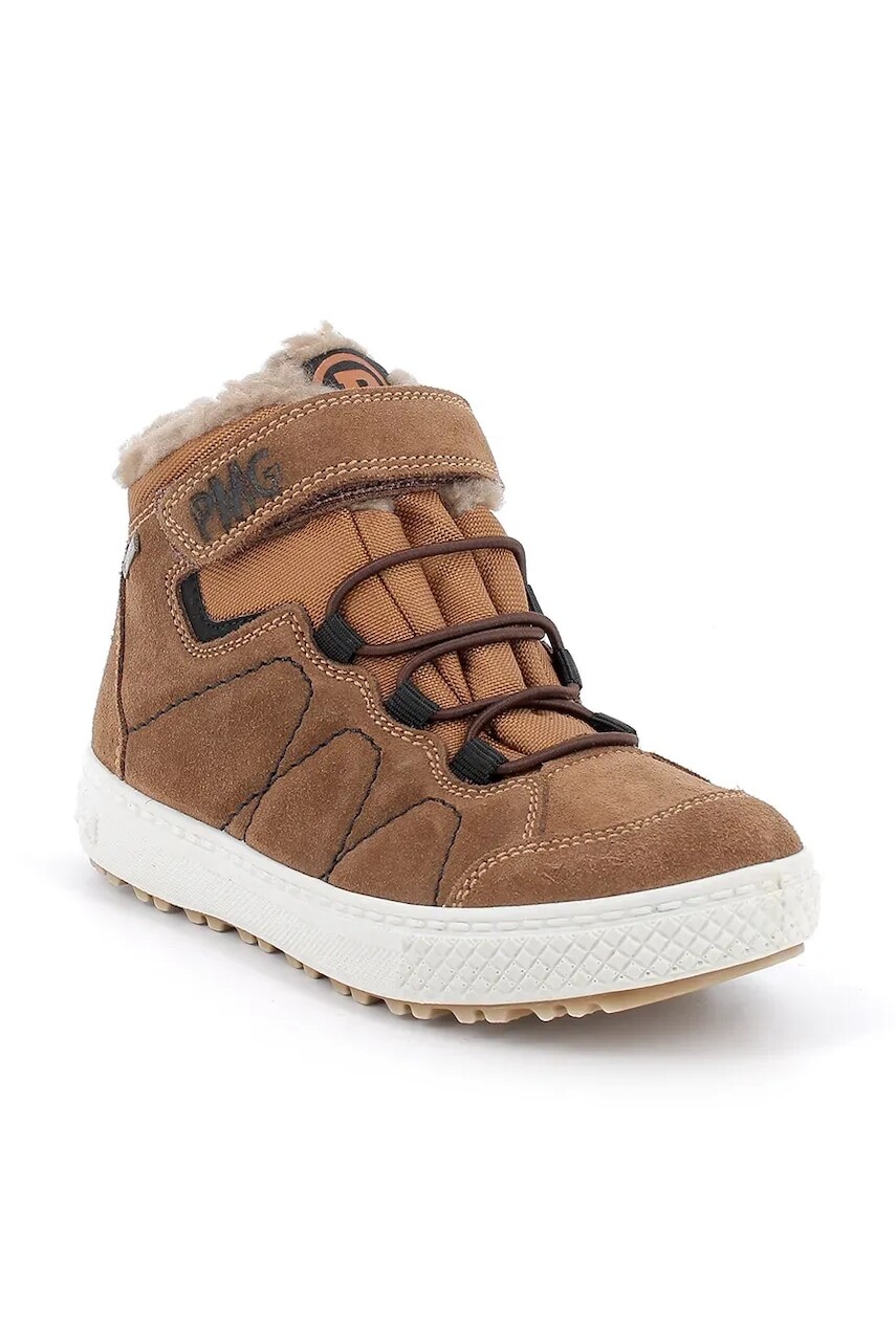 Zimné topánky Primigi hnedá farba, PBYGT 88905