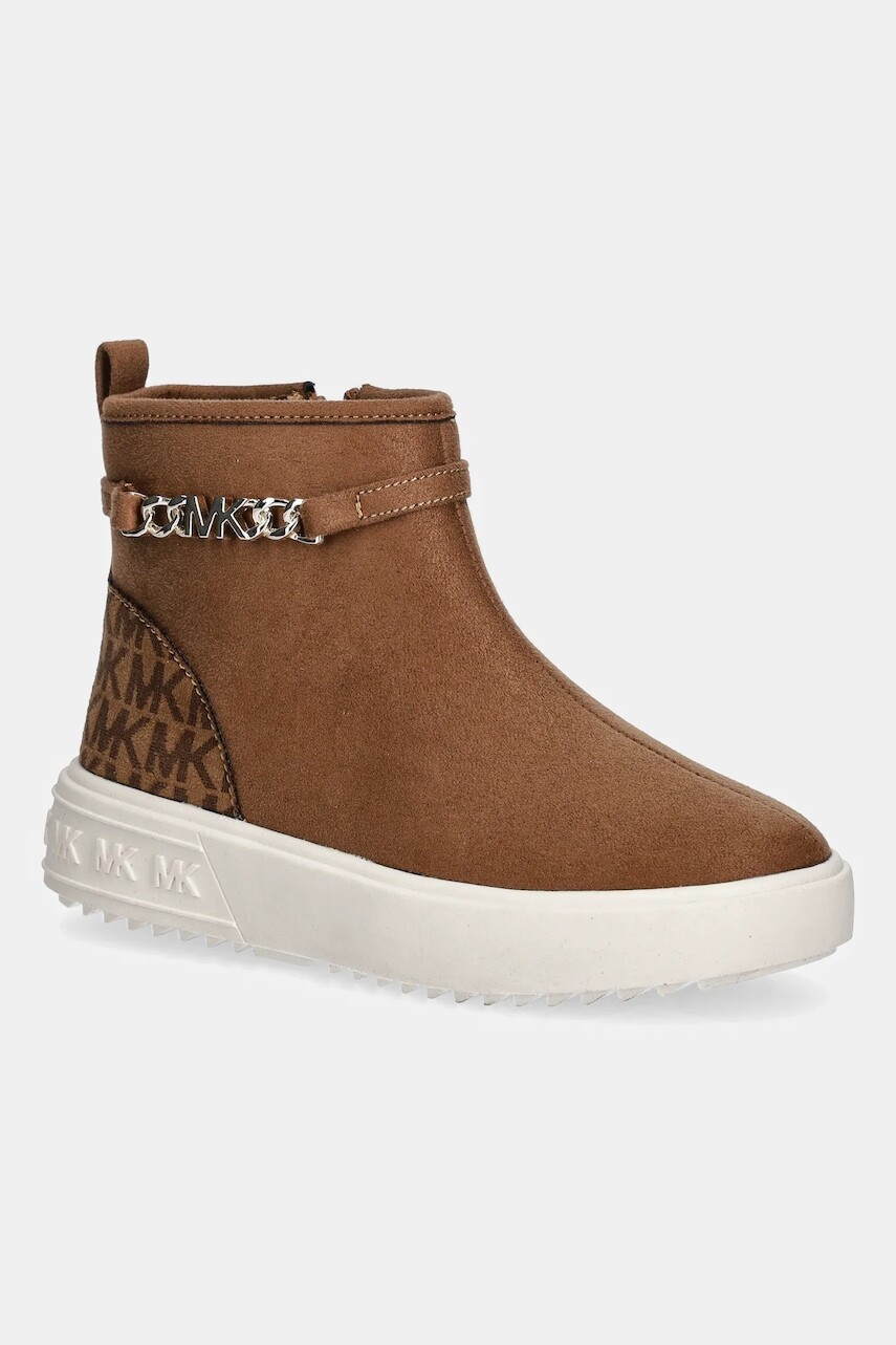 Detské topánky Michael Kors EMMET CHAIN hnedá farba, MK02947210