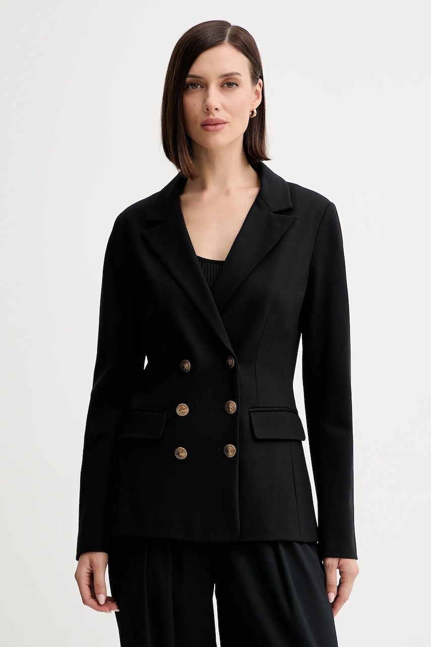 Sako Guess MAELICE čierna farba, dvojradové, jednofarebné, W5YN39 KCMU2