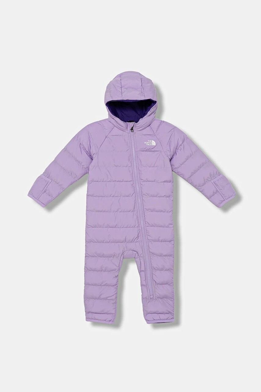 Overal pre bábätká The North Face BABY PERRITO ONE PIECE fialová farba, NF0A8DH0QZI1