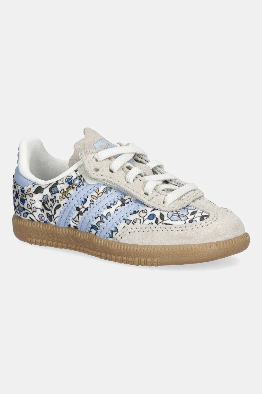 Detské tenisky adidas Originals SAMBA OG modrá farba, JP8081