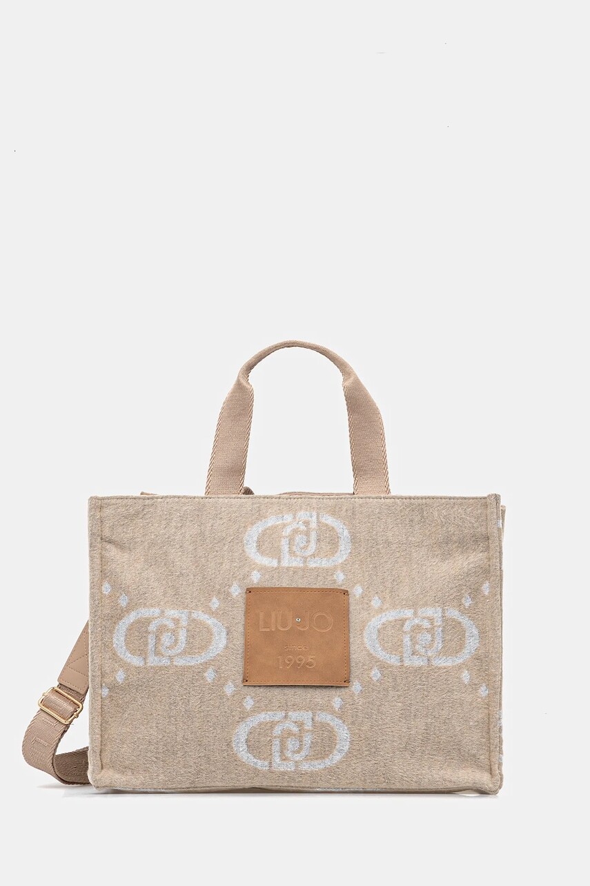Kabelka Liu Jo béžová farba, 2F5027.T2742