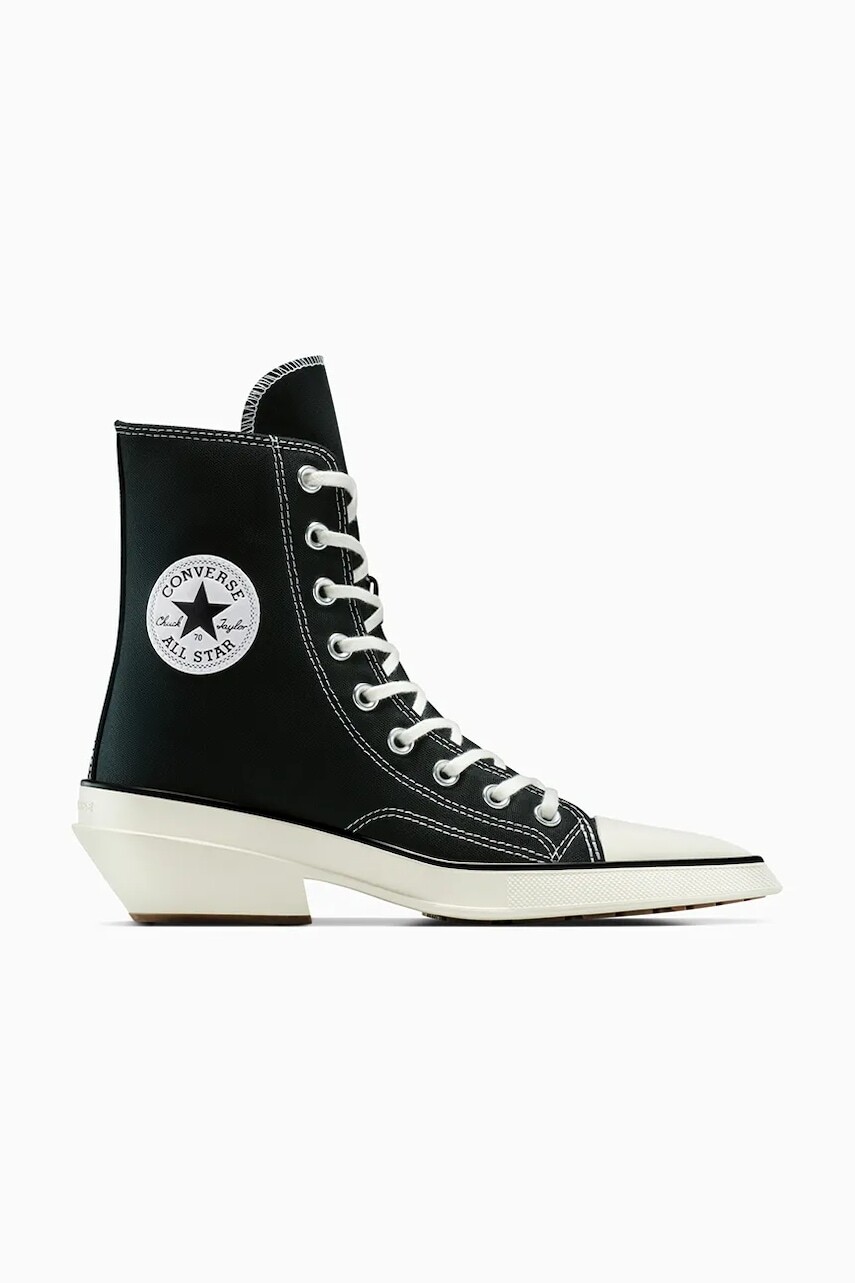 Tenisky Converse Chuck 70 De Luxe Pointed čierna farba, A13016C