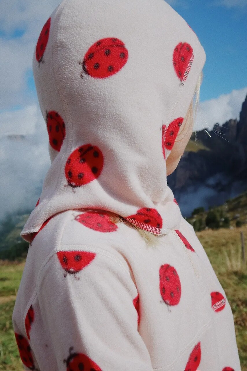 Kukla Konges Sløjd TAVI FLEECE BALACLAVA GRS béžová farba, KS103540