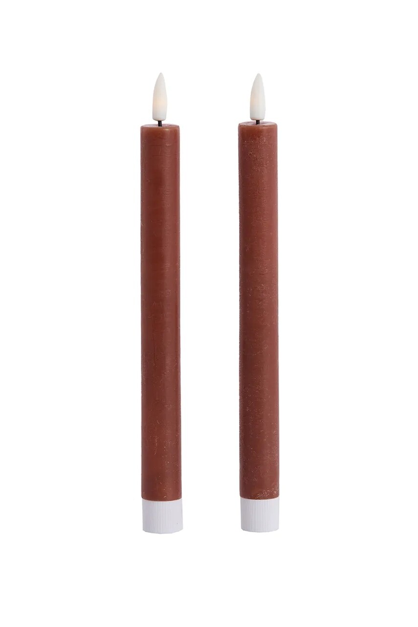 Súprava led sviečok Light & Living Alira 22 cm 2-pak červená farba