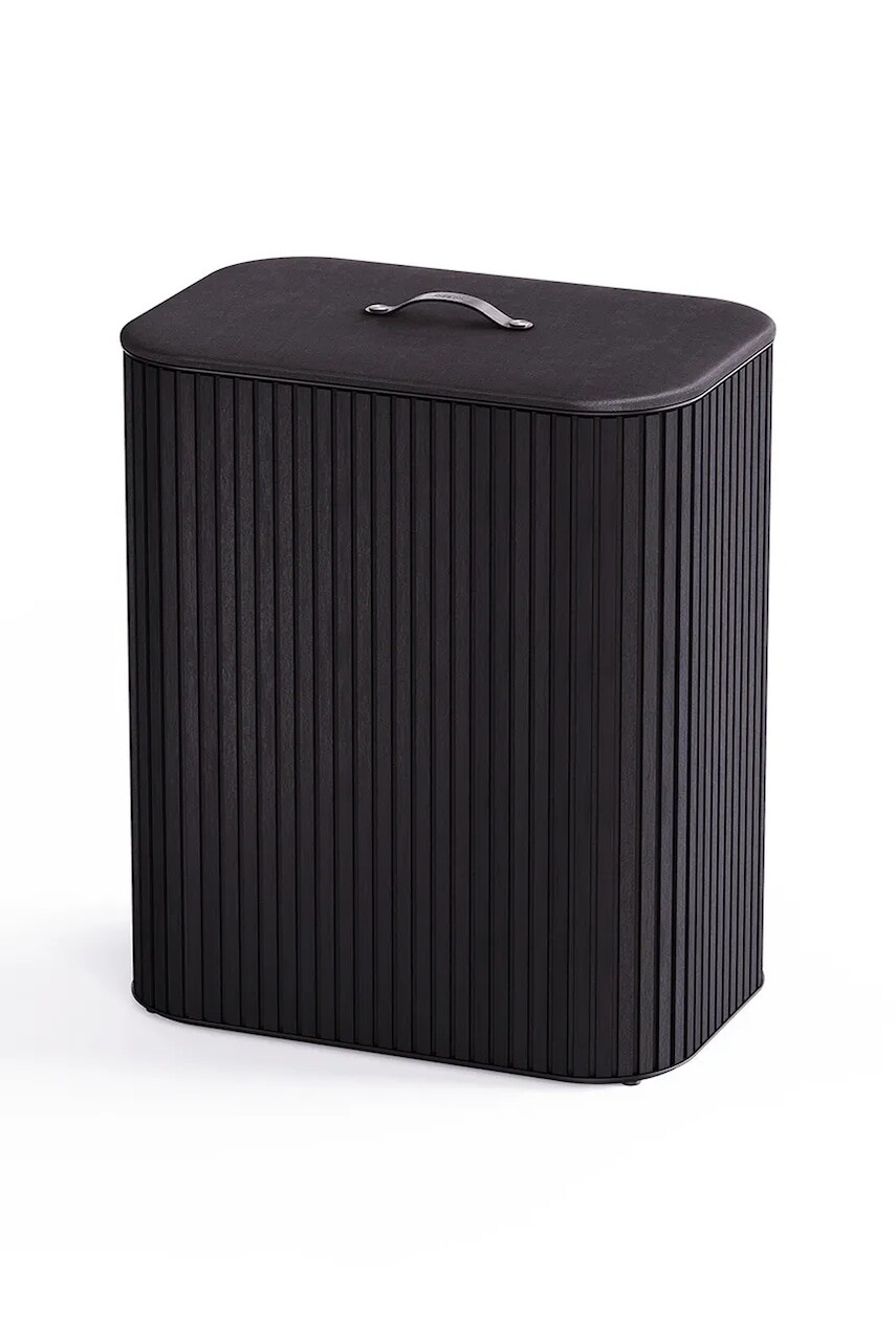 Kôš na bielizeň Joseph Joseph Tota Trio Luxe 90 L čierna farba