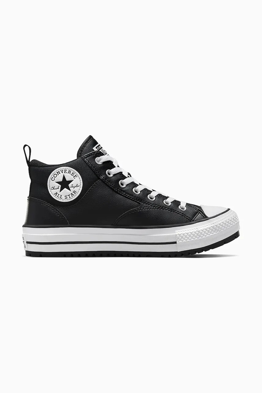 Tenisky Converse Chuck Taylor All Star Malden Street Boot čierna farba, A04477C