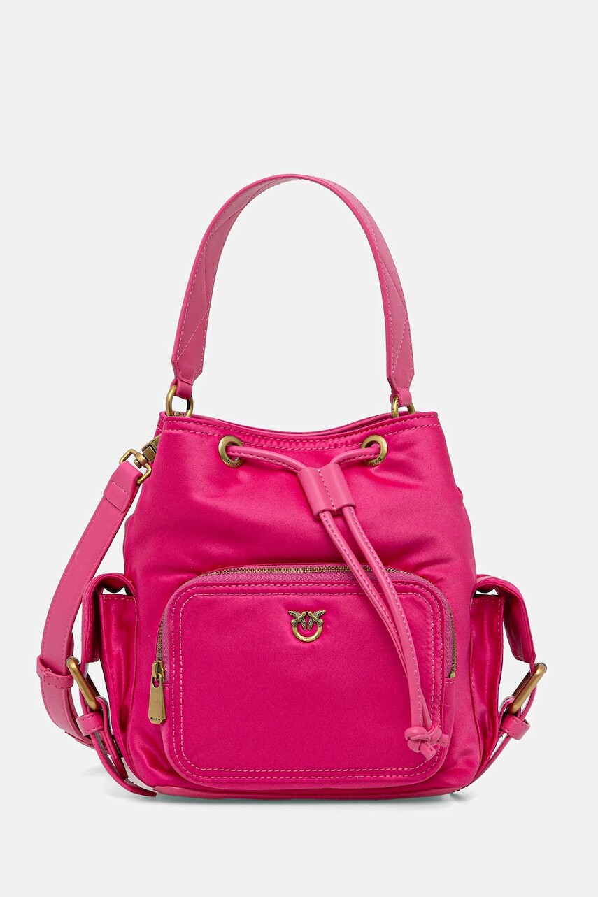 Kabelka Pinko ružová farba, 105112 A2PC