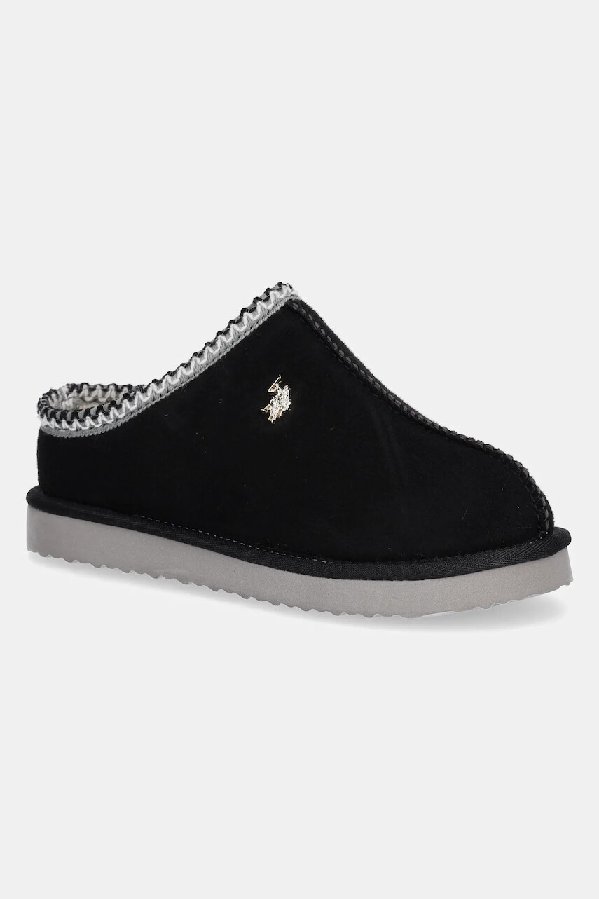 Papuče U.S. Polo Assn. VERENY001 čierna farba, VERENY001W/EH1