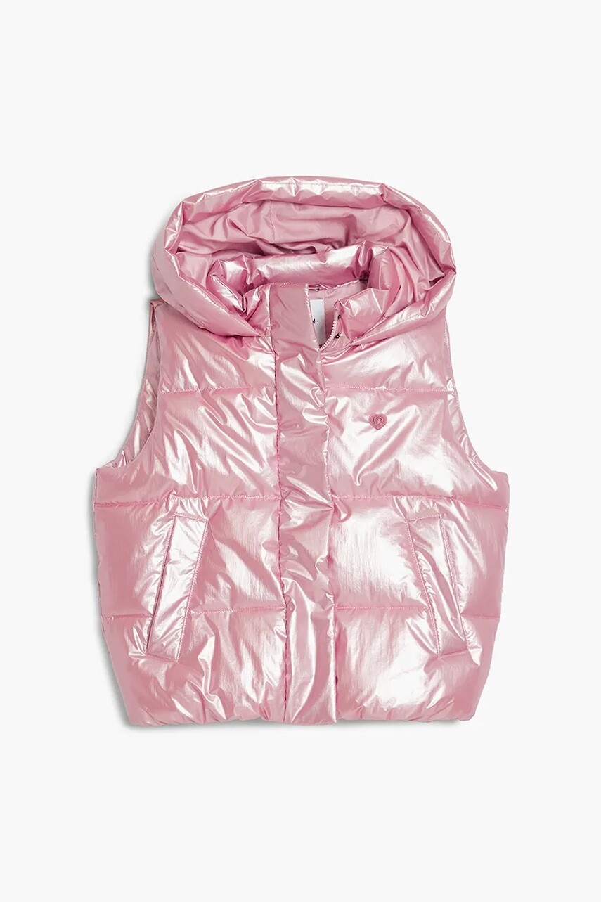 Detská vesta Desigual ružová farba, 25WGEW13