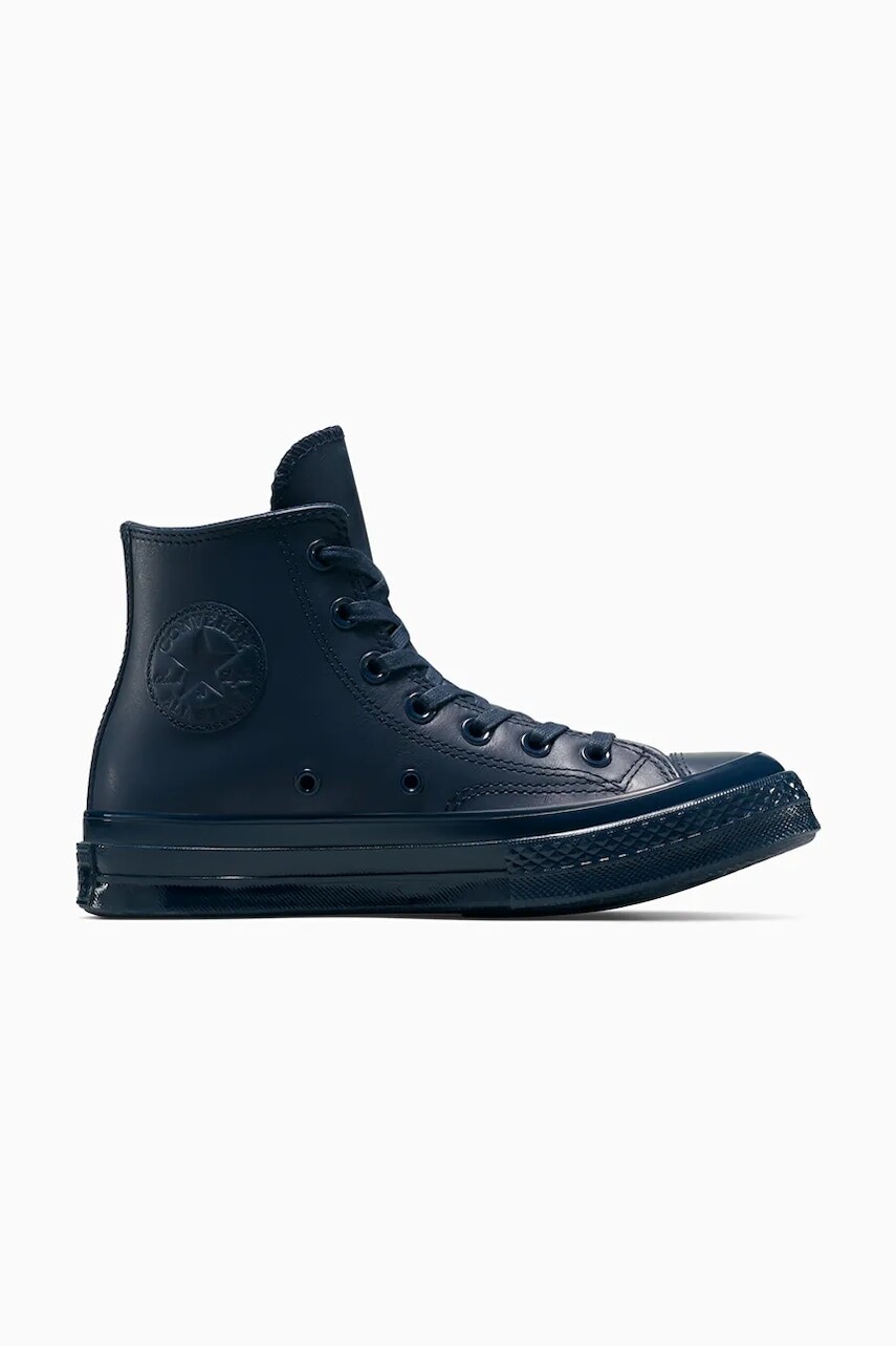 Kožené tenisky Converse Chuck 70 čierna farba, A15550C