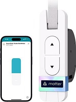 Meross Matter Compatible Smart WiFi Roller Shutter Belt Winder