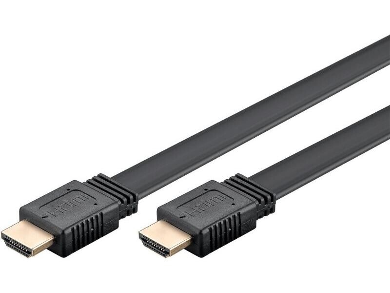 Kábel GOOBAY 77135 HDMI Flat High Speed s Ethernetem 8K 2m