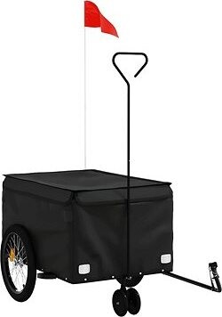 Shumee Vozík za bicykel 30 kg, 94101 čierny, železo