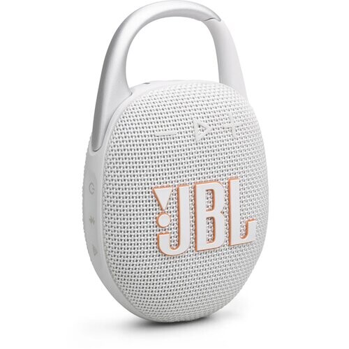 JBL Clip 5 Reproduktor Biely