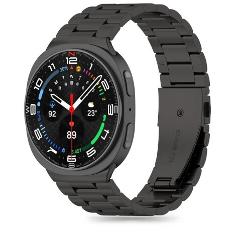 Tech-Protect Stainless remienok na Samsung Galaxy Watch 8 / Classic (40 / 44 / 46mm), black