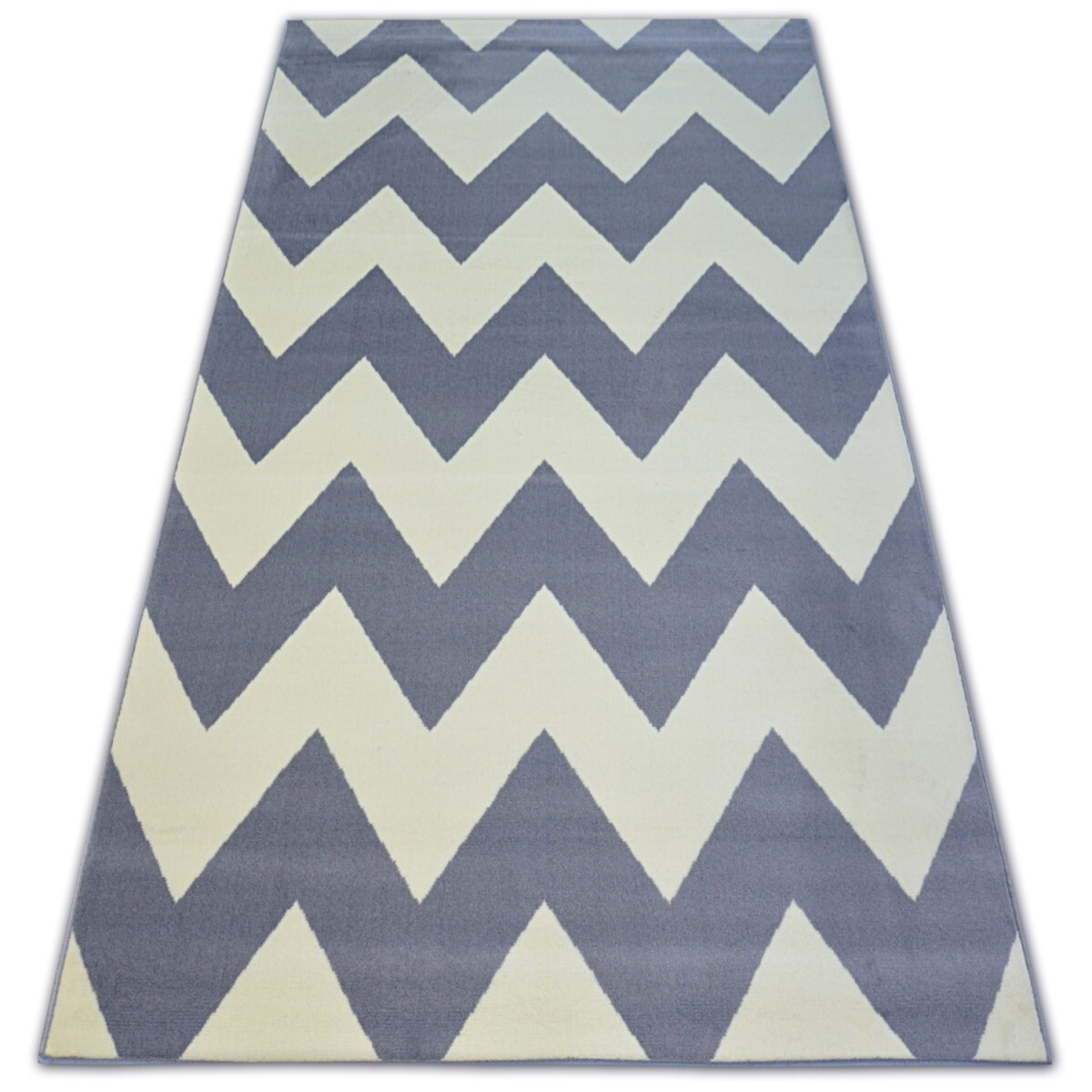 Kusový koberec BCF BASE ZICK 3963 CIKCAK sivý