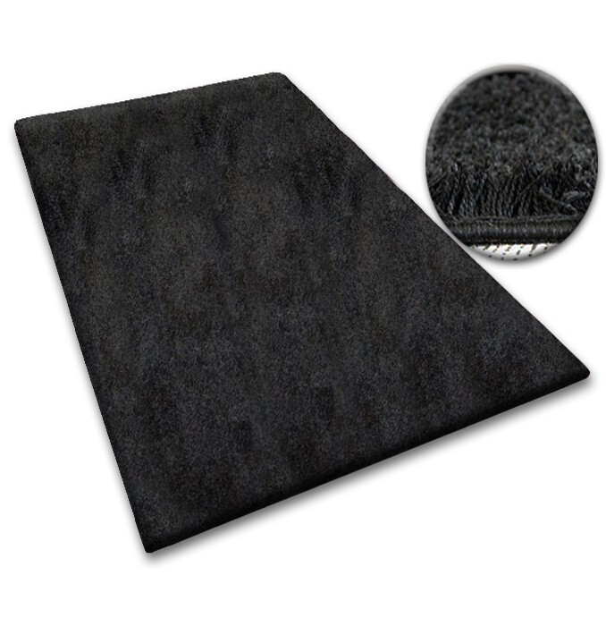 Kusový koberec SHAGGY Izebelie 5cm čierny