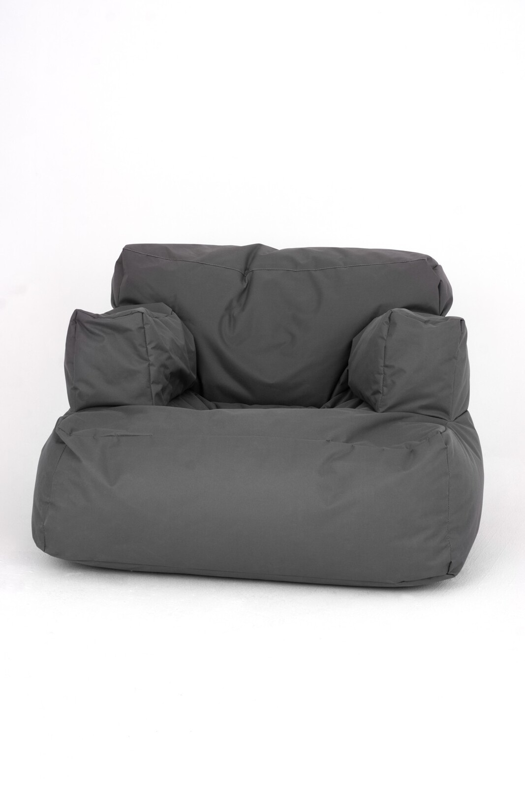 Sedací vak ve tvaru křesla Relax šedý