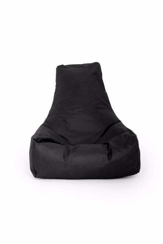 Voděodolný sedací vak Bean černý